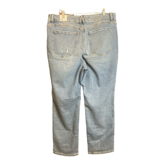 Lane Bryant Body Icon Curvy Fit Flex Magic Waistband High-Rise Straight 22 CH1 - Picture 3 of 5